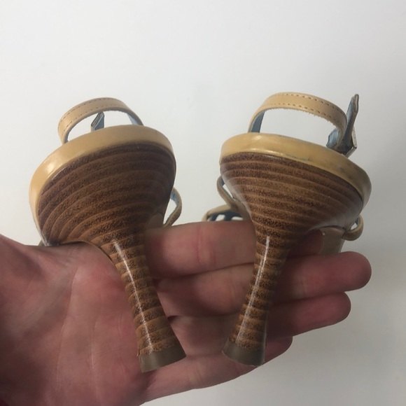 SOLD Tiffany’s Lambertson Truex Nude Kitten Heels - Picture 6 of 8